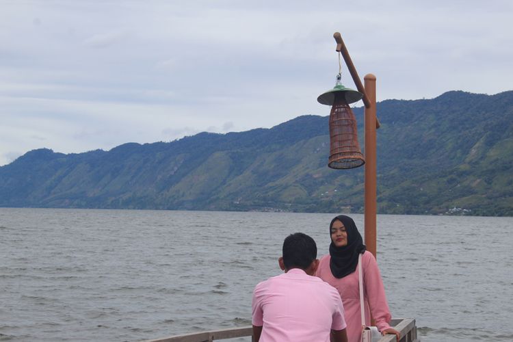 Pantai Munye, di Desa Lenong Bulan Dua, Kecamatan Bintang, Kabupaten Aceh Tengah, Rabu (28/7/2020). 