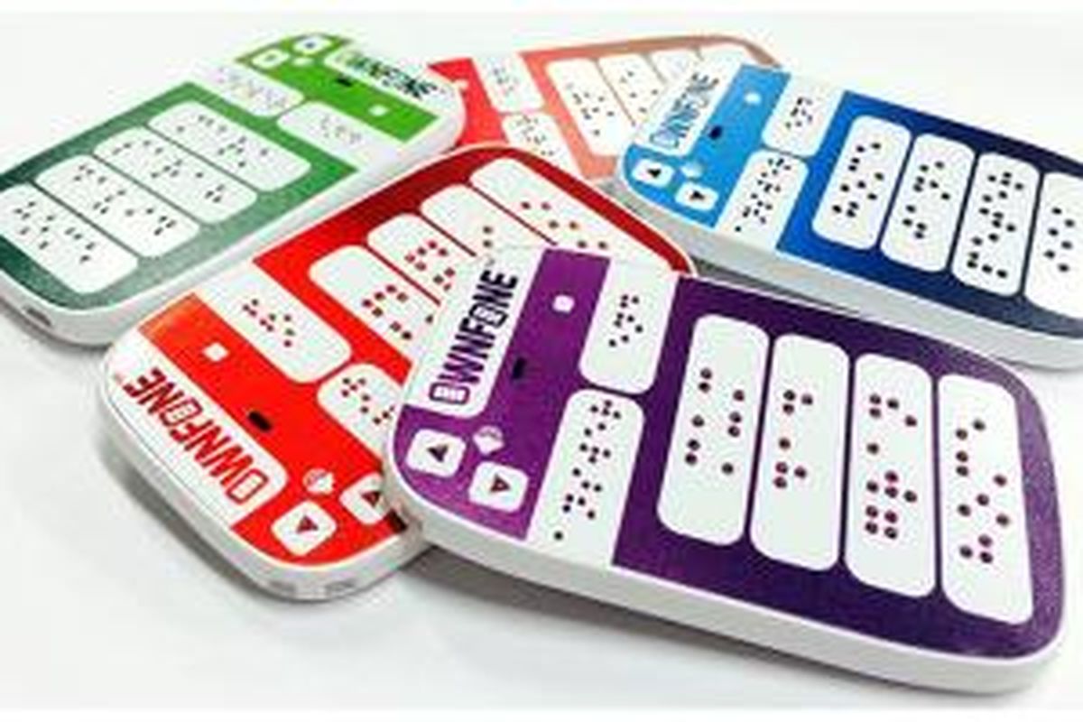 OwnFone mulai menjual ponsel Braille bagi penyandang tuna netra
