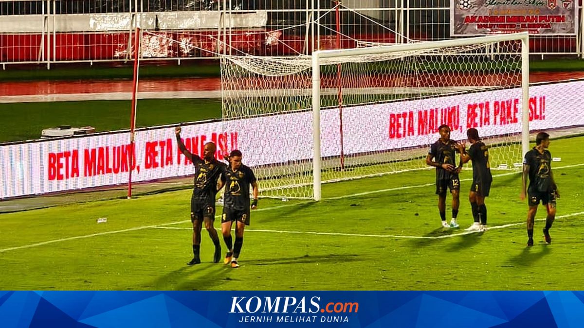 Malut United Tertahan 1-1 oleh Persita di Kandang
