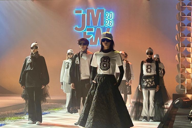 Opening Ceremony Jakarta Modest Fashion Week 2026 di Kuningan, Jakarta Selatan, Kamis (6/11/2025).