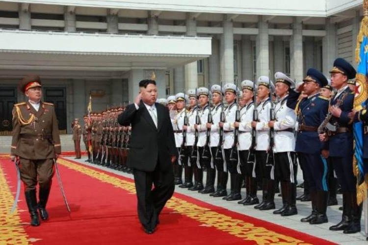 Pemimpin Korea Utara, Kim Jong Un.