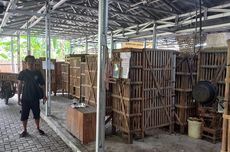 Pedagang Pasar Terban Keluhkan Pelanggan Menurun Sejak Pindah ke Shelter