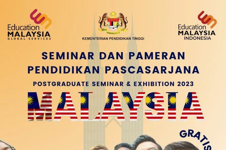 Acara Seminar dan Pameran Pendidikan Pascasarjana Malaysia akan digelar di Jakarta. 