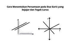 Cara Menentukan Persamaan pada Dua Garis yang Sejajar dan Tegak Lurus