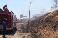 100 Ton Ampas Tebu PG Sudono Ngawi Terbakar, 2 Rumdin Ikut Hangus