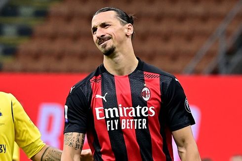 Kabar Buruk bagi AC Milan, Zlatan Ibrahimovic Terancam Absen Tiga Pekan