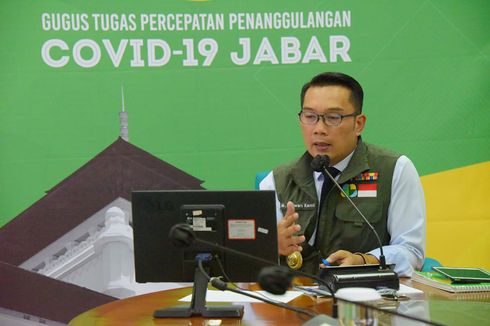 Ridwan Kamil Minta Polisi Tilang Pelanggar Aturan PSBB Depok
