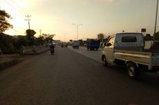 H-2, Jalan Pantura Semarang Kering dari Banjir Rob 