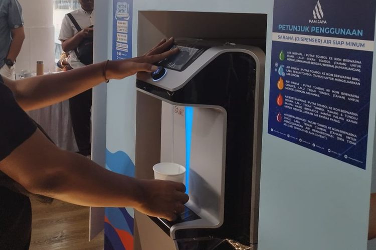 Fasilitas Air Minum Siap Konsumsi Akan Tersedia di Blok M