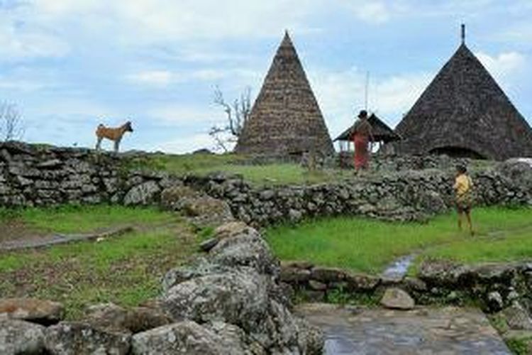 Kampung Todo di Kecamatan Satar Mese Barat, Manggarai, Nusa Tenggara Timur.