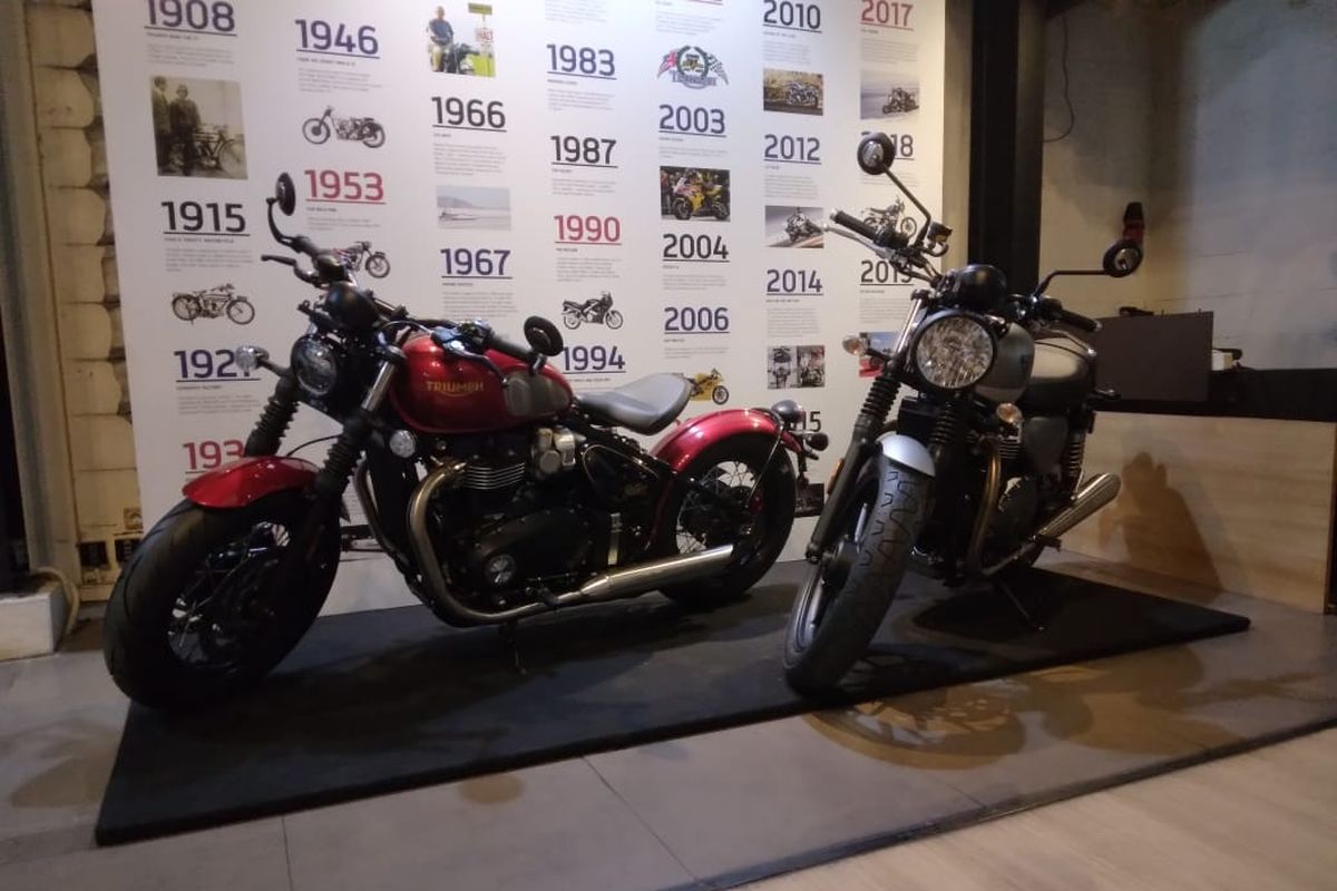 Menggebrak awal 2022, Triumph Motor Indonesia meluncurkan lima motor baru model 2022.