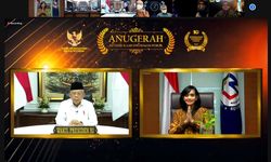 LAN Raih Predikat Badan Publik Informatif, Wapres Ma’ruf: Saya Harap Prestasi Ini Dipertahankan