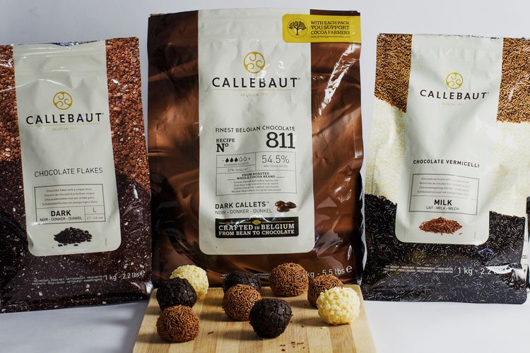 Callebaut, cokelat premium asal Belgia. 