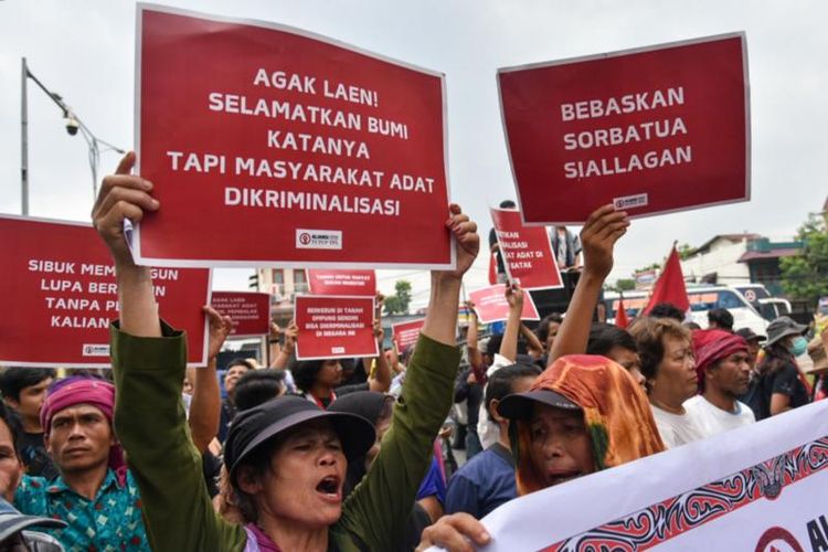 Sementara itu di Jakarta, Lasron Sinuran dari AMAN bersama sejumlah perwakilan Aliansi Gerak Tutup TPL mendatangi Badan Reserse Kriminal Polri pada Kamis (28/03) untuk audiensi dengan kepolisian demi pembebasan Sorbatua.