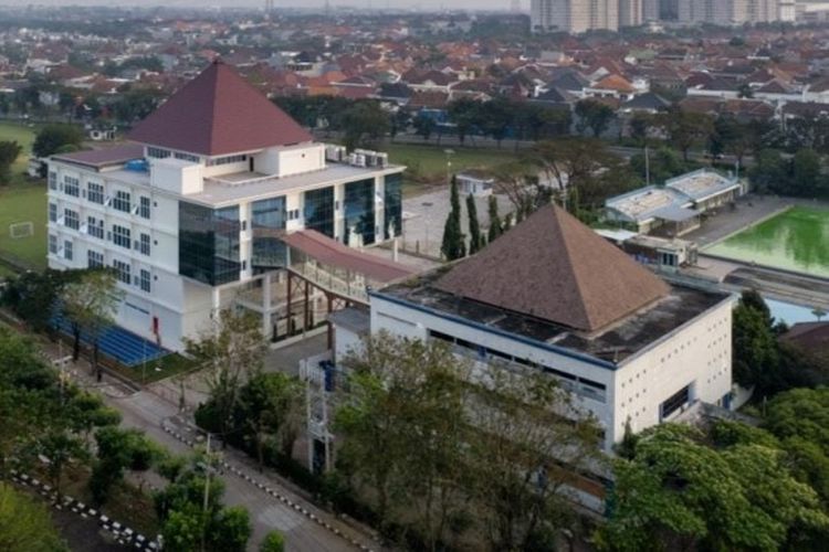 Gedung Laboratorium Fakultas Ilmu Olahraga (FIO) Universitas Negeri Surabaya (UNESA).