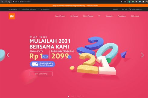 Situs Xiaomi Abal-abal yang Tawarkan Diskon Palsu Segera Diblokir