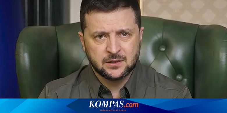 Zelensky Bangga Rakyat Ukraina Sanggup Bertahan Lawan Invasi Rusia