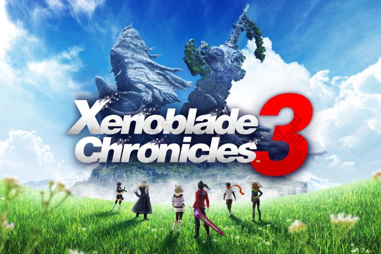 Ilustrasi game Xenoblade Chronicles 3.