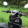 Persulit Aksi Maling, Kunci Setang Motor ke Arah Kanan