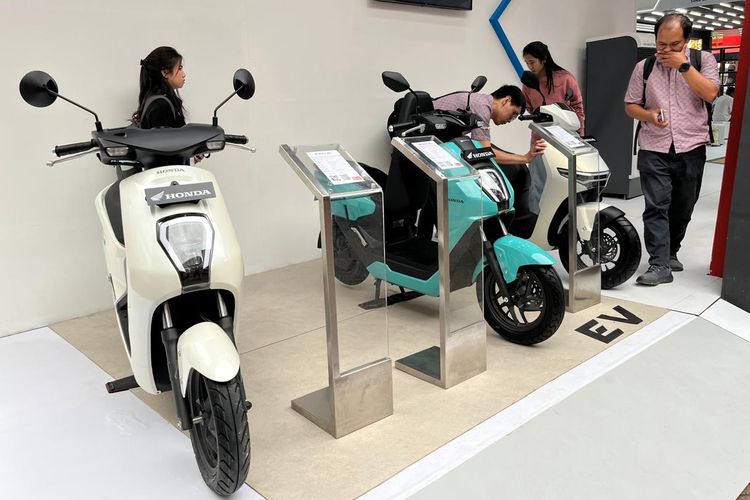 Jajaran motor listrik Honda hadir di Jakarta Fair 2025