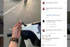 Motor Pakai Spion Mini, Tak Guna Sama Sekali