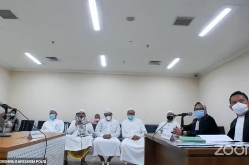 Selain Rizieq, 5 Terdakwa Lain Kasus Kerumunan Petamburan Juga Diizinkan Jalani Sidang Tatap Muka