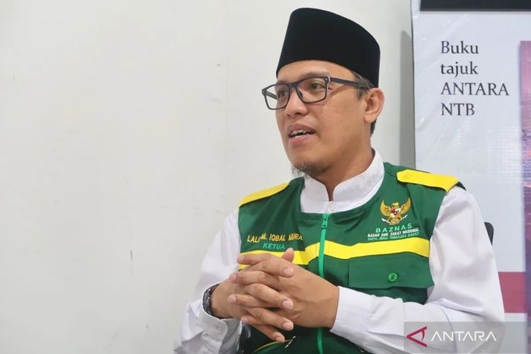 Ketua Baznas NTB Lalu Muhammad Iqbal Murad. 