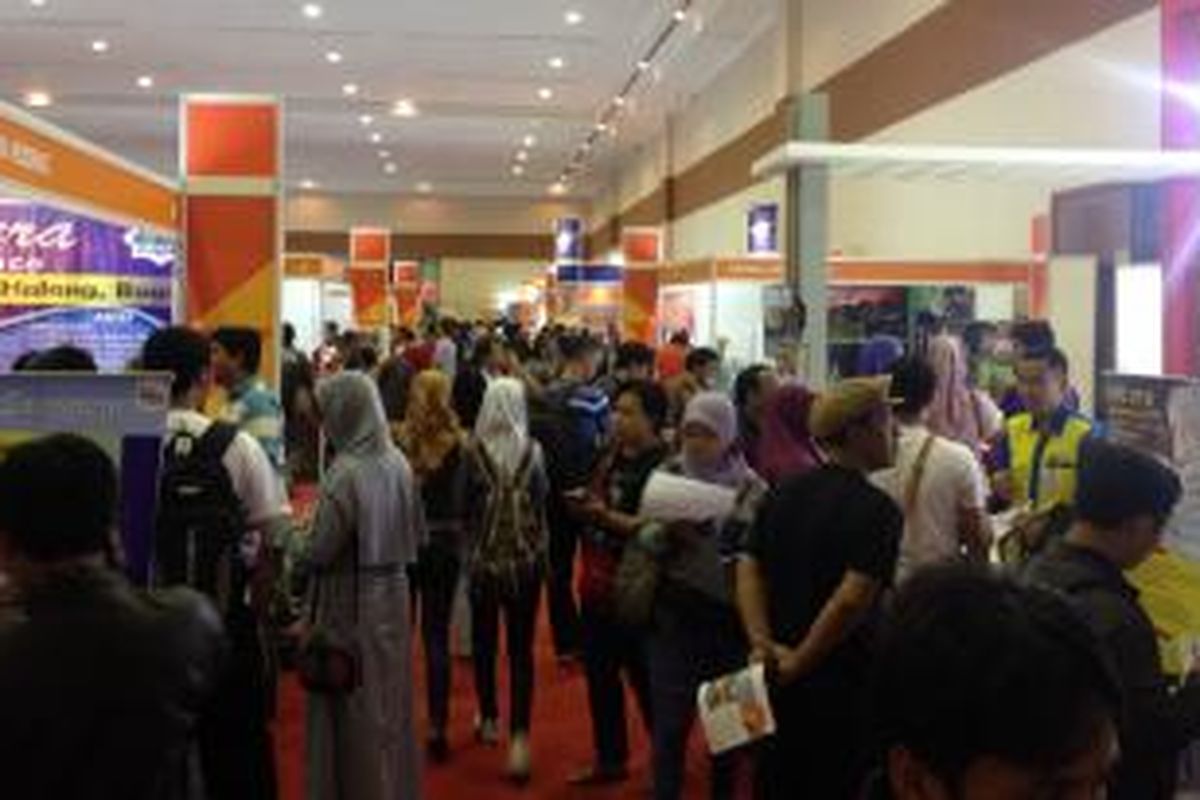 Rumah Rakyat Expo, di Hall A Jakarta Convention Center (JCC), Jakarta Pusat, Sabtu (6/9/2014).