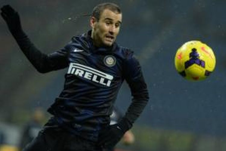 Striker Inter Milan, Rodrigo Palacio.