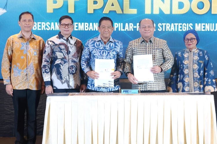 Krakatau Steel dan PT PAL Sepakati Kerja Sama Produksi Kapal