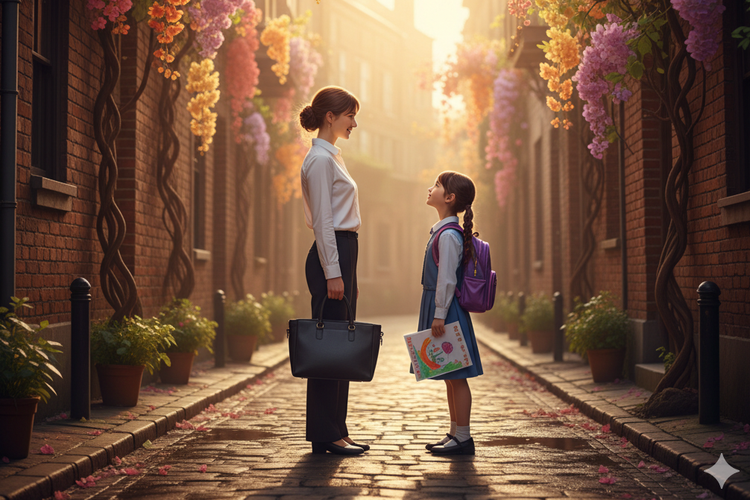 Prompt edit foto Gemini AI ini memungkinkan seseorang mempertemukan dirinya yang sekarang dengan versi kecilnya dalam satu frame.