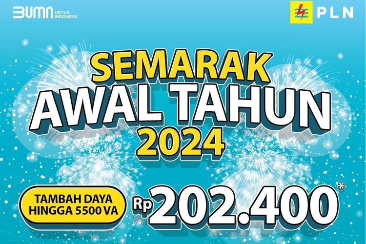 PLN tengah memberikan promo tambah daya listrik rumah sampai 31 Januari 2024.