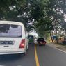 Kendaraan Serobot Jalur Picu Kemacetan di Blega Bangkalan