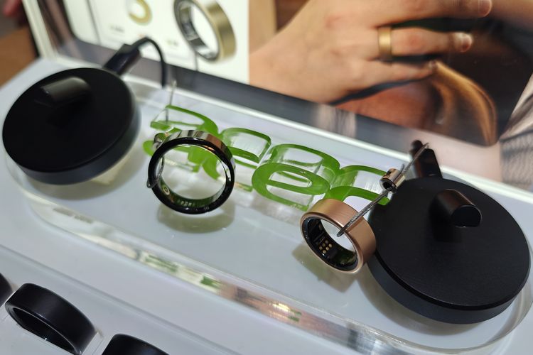 Acer FreeSense Ring dipajang di booth Acer Computex 2025