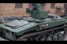 Ukraina Dapat Tank Barat, Rusia Siap Kerahkan Robot Tempur