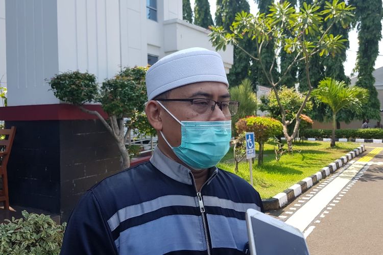 Ketua Persaudaraan Alumni (PA) 212 Slamet Maarif saat ditemui di Pengadilan Negeri (PN) Jakarta Timur, Selasa (11/5/2021).