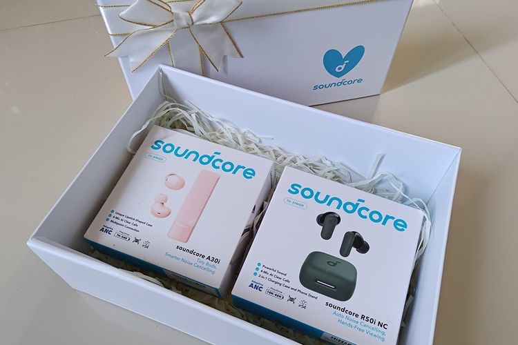 Paket bundling TWS Soundcore edisi Hari Valentine