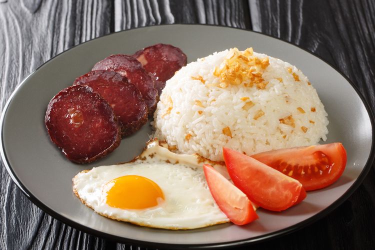 Nasi goreng filipina atau sinangag. 