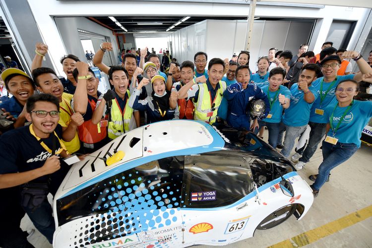 Ilustrasi kompetisi Shell Eco Marathon