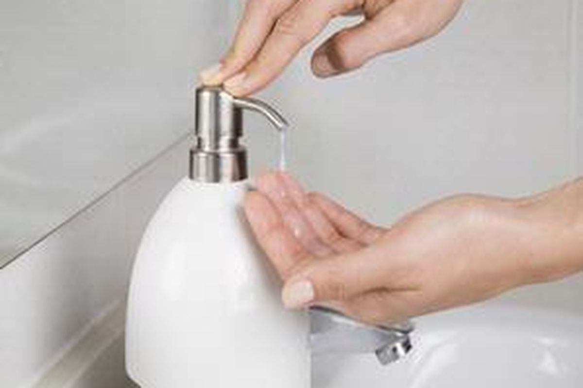 Cuci tangan dengan sabun