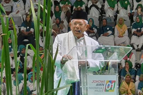 Ma'ruf Amin: Hari Ini Saya Akan Nyanyi, Cuma di Bandung Barat Saya Nyanyi...