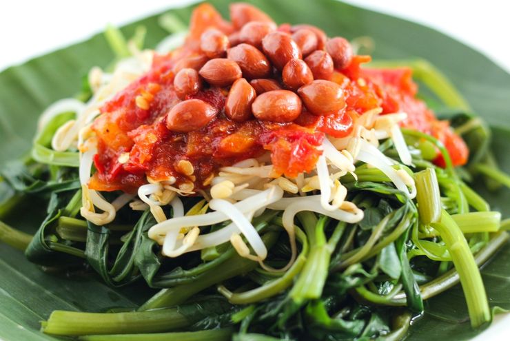 Resep Plecing Kangkung 5 Bahan, Sederhana dan Sehat 