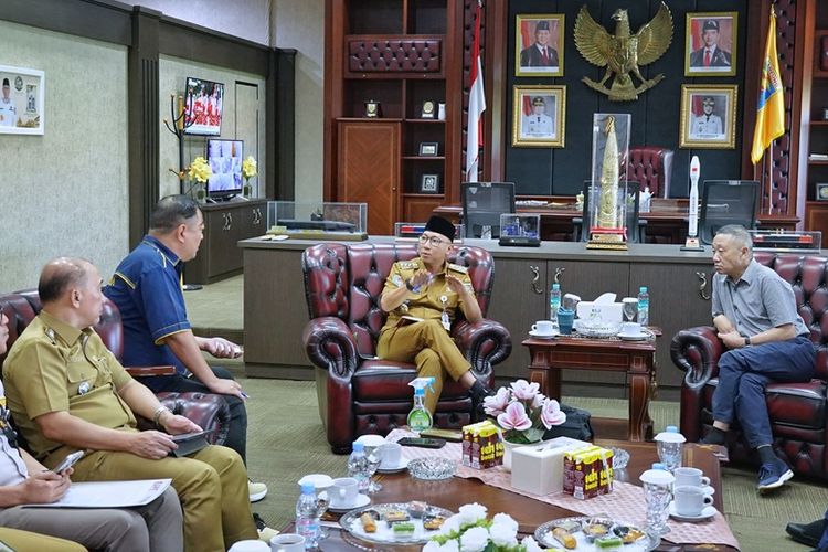 Gubernur Mirza ingin Lampung menjadi produsen jagung terbesar di Indonesia. 