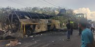 Tabrakan Maut di Muratara Sumsel, Bus ALS Diduga Lawan Arus hingga Tabrak Truk Tangki BBM
