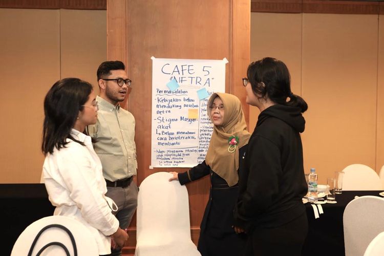 Pelatihan Perspektif Inklusif Disabilitas dalam Mengembangkan Produk dan Layanan Keuangan di Jakarta, Selasa (5/9/2023)