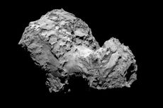 Masuki Orbit, Rosetta Ungkap Wajah Misterius 