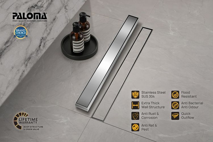 Solusi Praktis, Paloma Smart Drain Jadi Pilihan Jangka Panjang Saluran Pembuangan Air Kamar Mandi