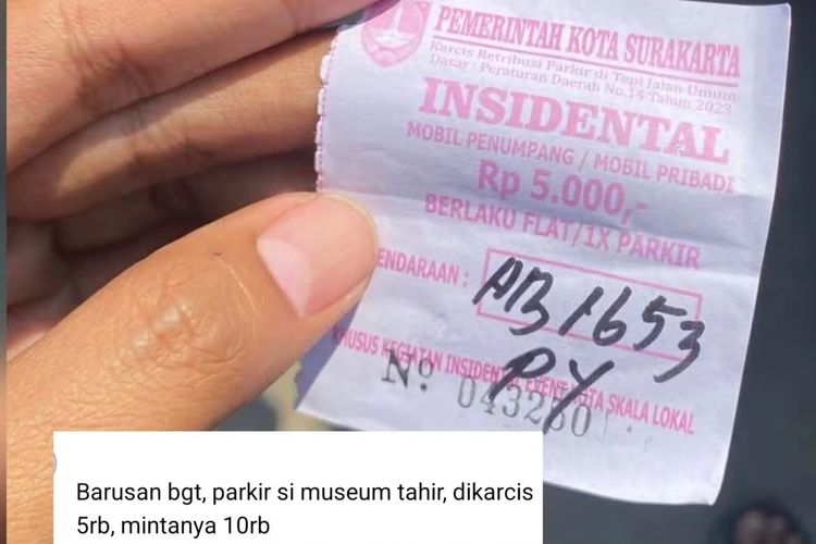 Lagi, Pengunjung Tahir Solo Museum Keluhkan Tarif Parkir Mobil Ngepruk Rp 10.000, Ini Kata Dishub
