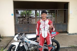 Berlatih di Tempat Tak Masuk Akal, Rahasia Kelincahan Pembalap Dunia Moto3 Veda Ega