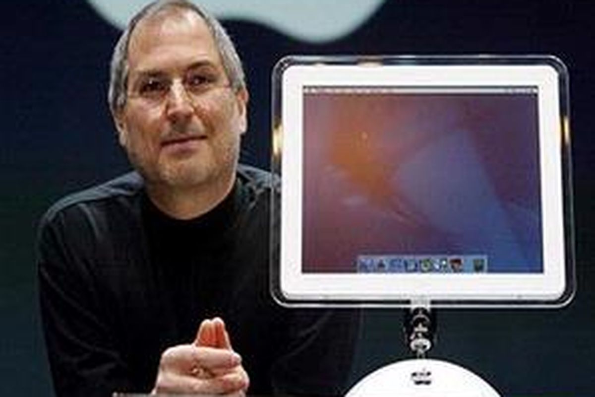 Chief Executive Officer Apple, Steve Jobs. 